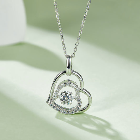 Sterling Silver Heart Necklace