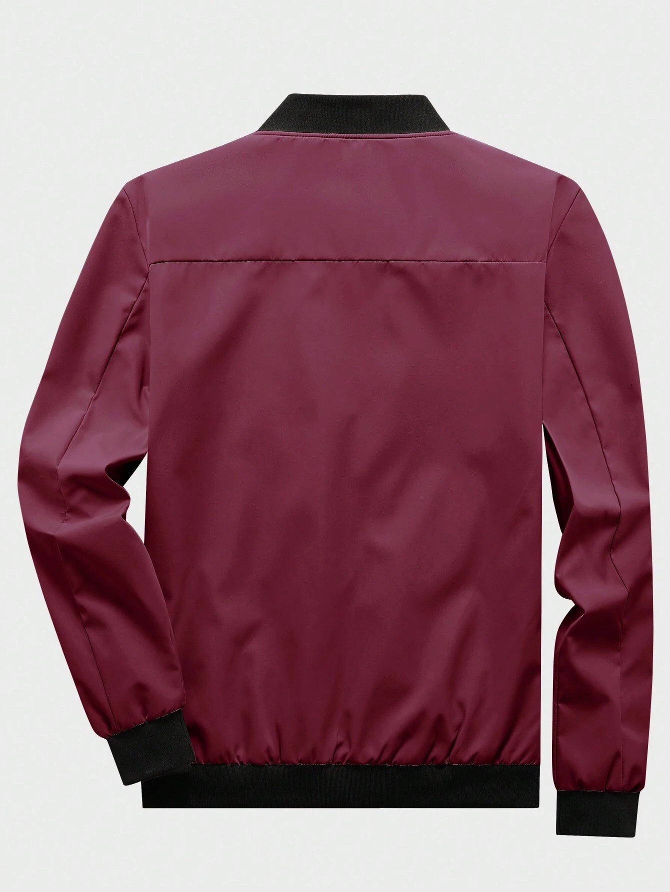 Man Mode Zip Up Bomber Jacket