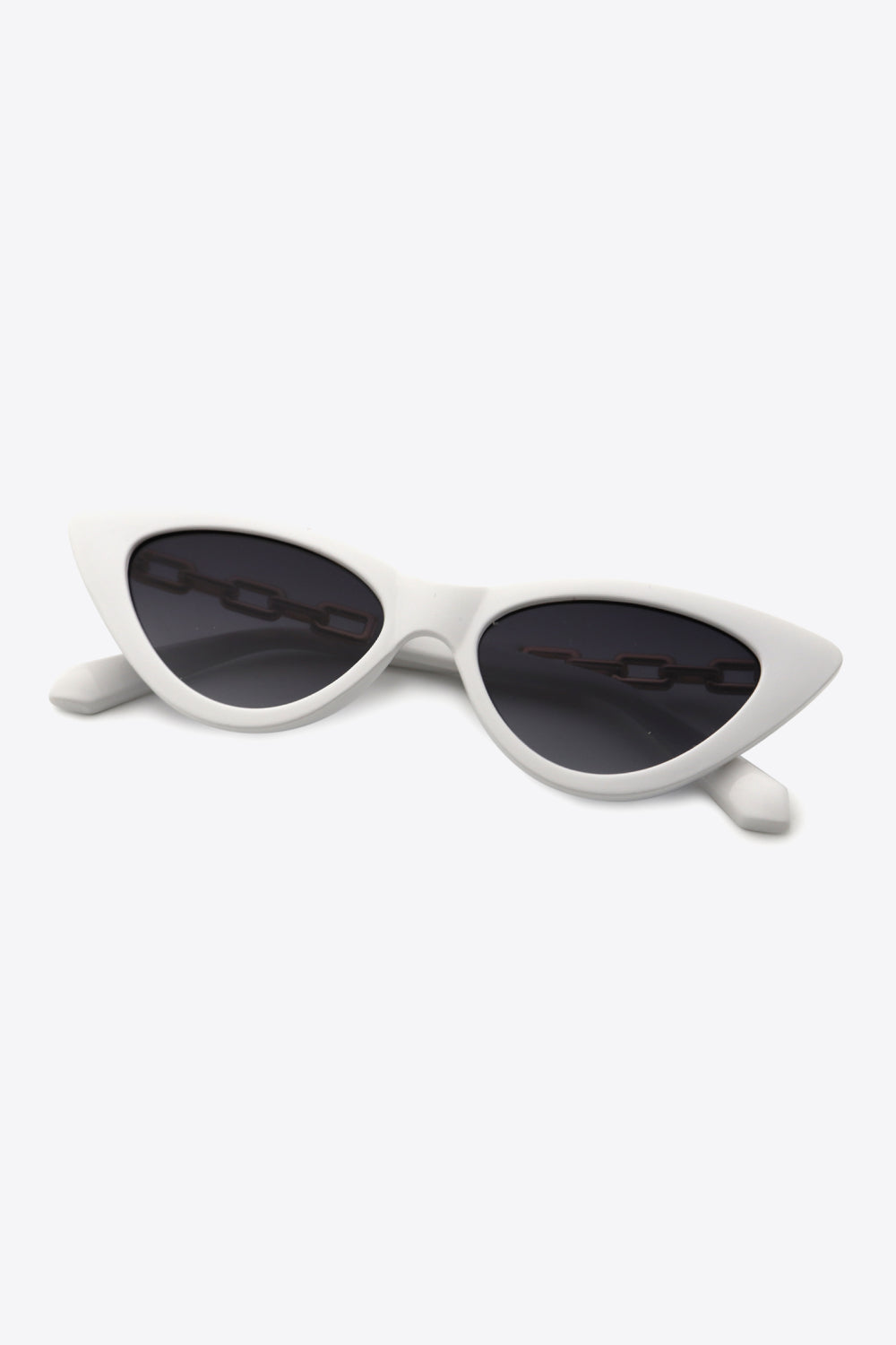 Slanted Chain Sunglasses