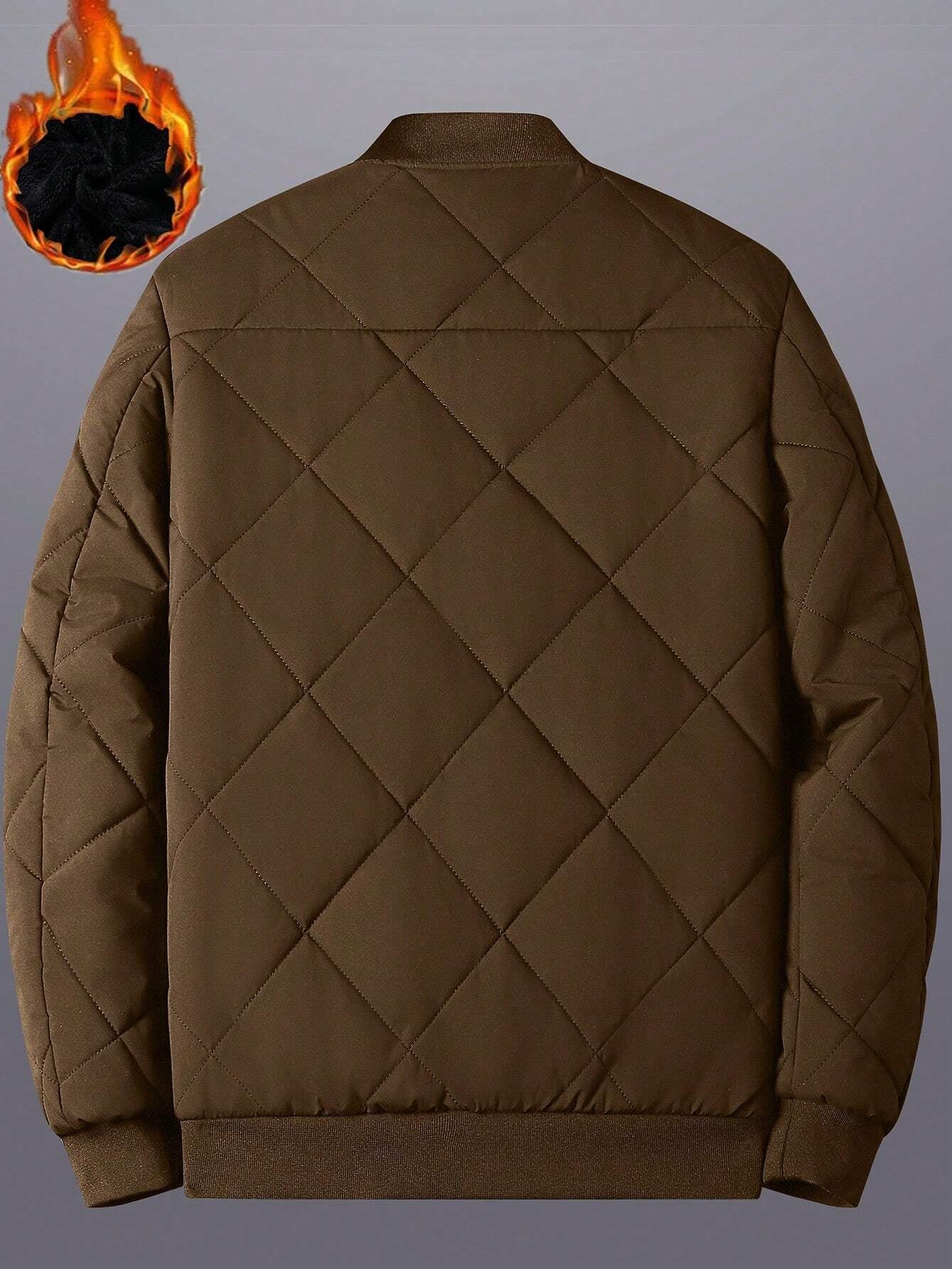 Fleece Lined Bomber Jacket