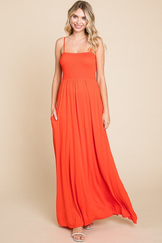 Cami Maxi Dress with Pockets