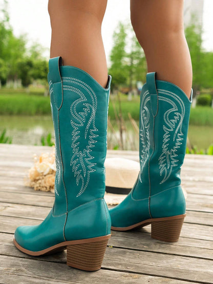 Chunky Western Boots