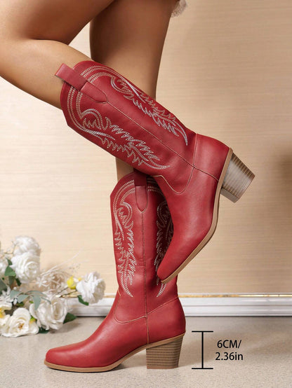 Chunky Western Boots