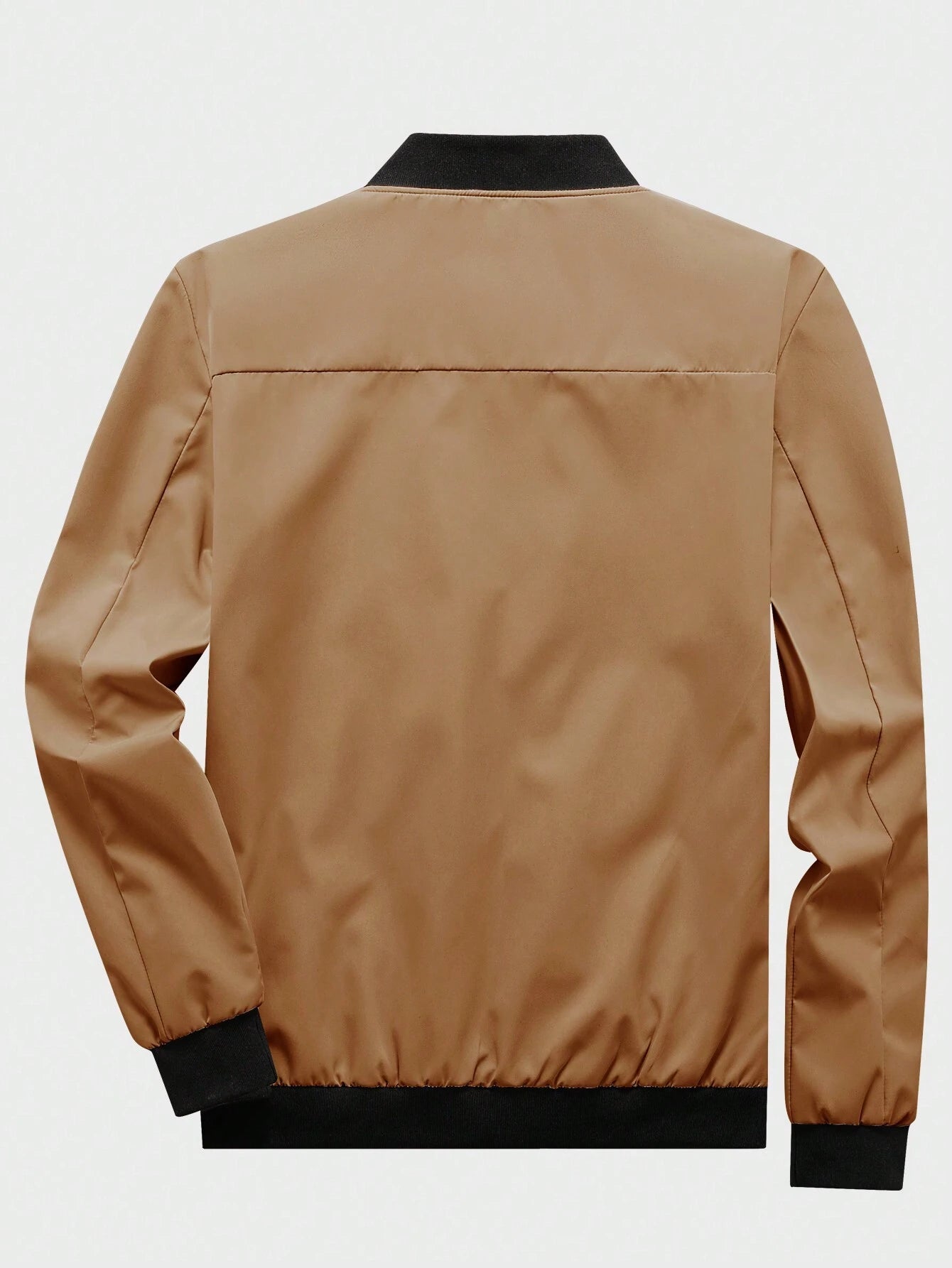 Man Mode Zip Up Bomber Jacket