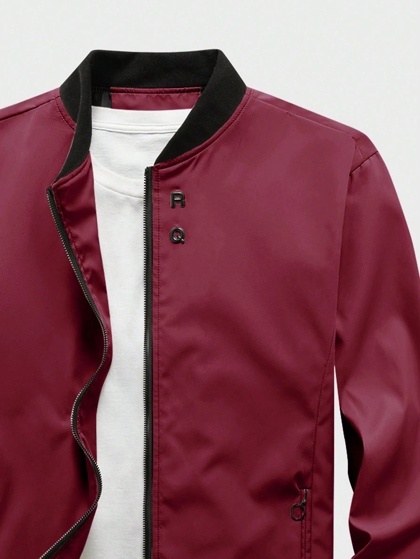 Man Mode Zip Up Bomber Jacket